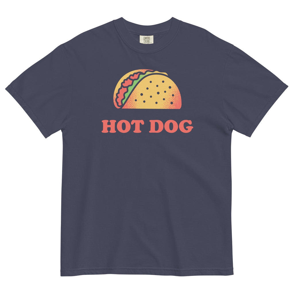Taco Is A Hotdog Men's Relaxed Fit - Adult & Kids T-Shirts, Sweatshirts & Hoodies apparel design preview 1