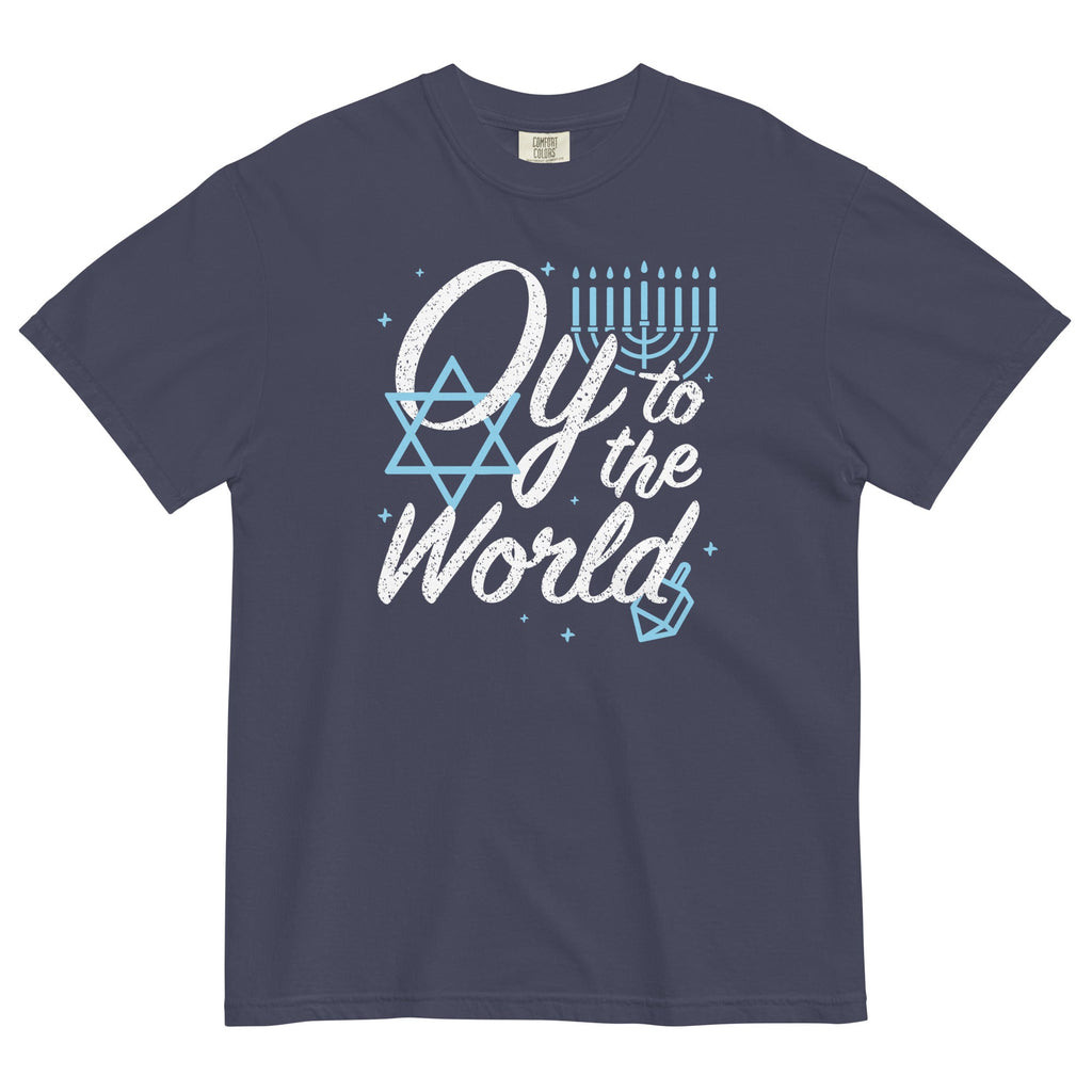 Oy To The World Men's Relaxed Fit - Adult & Kids T-Shirts, Sweatshirts & Hoodies apparel design preview 1