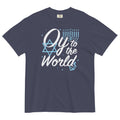 Oy To The World Men's Relaxed Fit - Adult & Kids T-Shirts, Sweatshirts & Hoodies apparel design preview 1