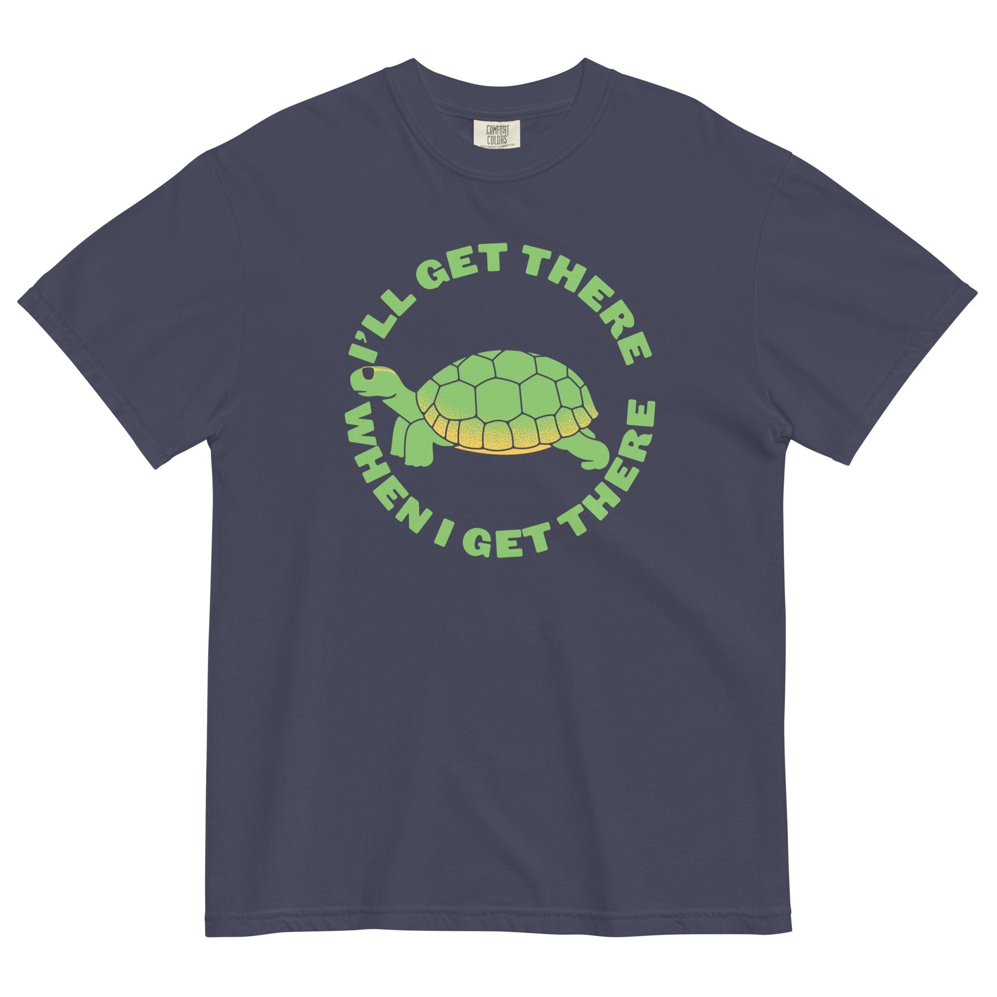 I'll Get There When I Men's Relaxed Fit - Adult & Kids T-Shirts, Sweatshirts & Hoodies apparel design preview 1