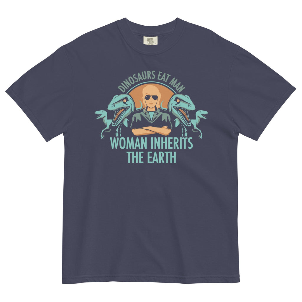 Woman Inherits The Earth Men's Relaxed Fit - Adult & Kids T-Shirts, Sweatshirts & Hoodies apparel design preview 1