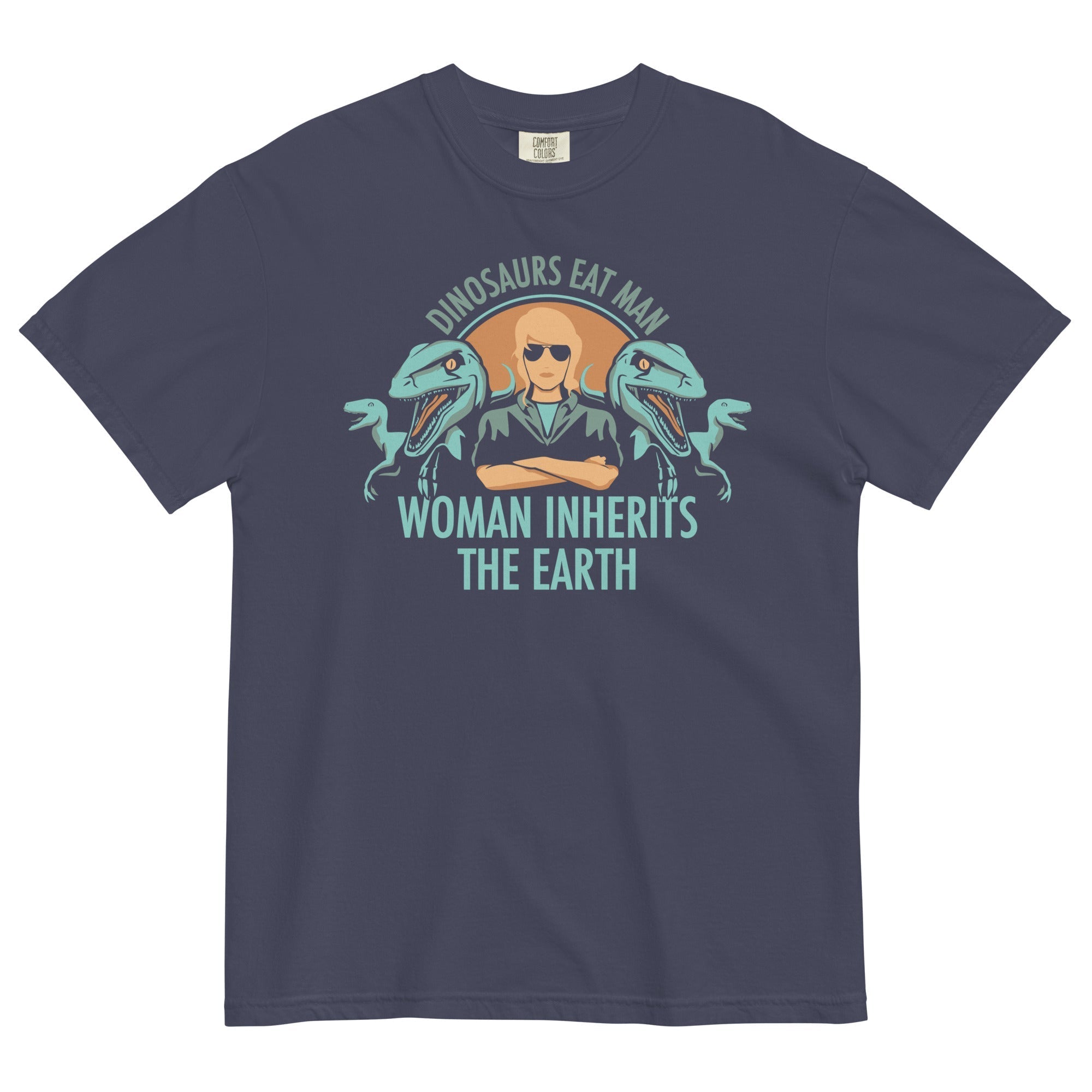 Woman Inherits The Earth Men's Relaxed Fit - Adult & Kids T-Shirts, Sweatshirts & Hoodies apparel design preview 1