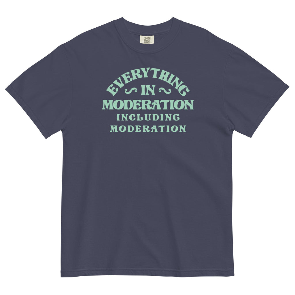 Everything In Moderation Including Men's Relaxed Fit - Adult & Kids T-Shirts, Sweatshirts & Hoodies apparel design preview 1