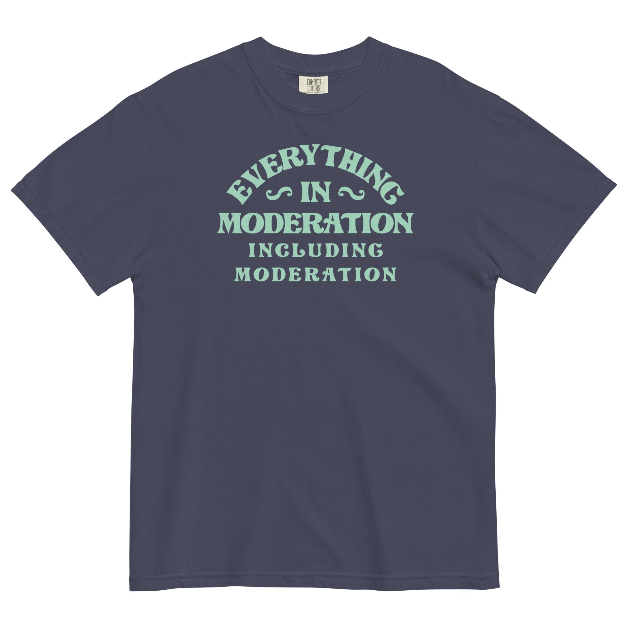 Everything In Moderation Including Men's Relaxed Fit - Adult & Kids T-Shirts, Sweatshirts & Hoodies apparel design preview 1