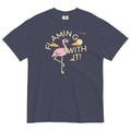 Flamingo With It Men's Relaxed Fit - Adult & Kids T-Shirts, Sweatshirts & Hoodies apparel design preview 1