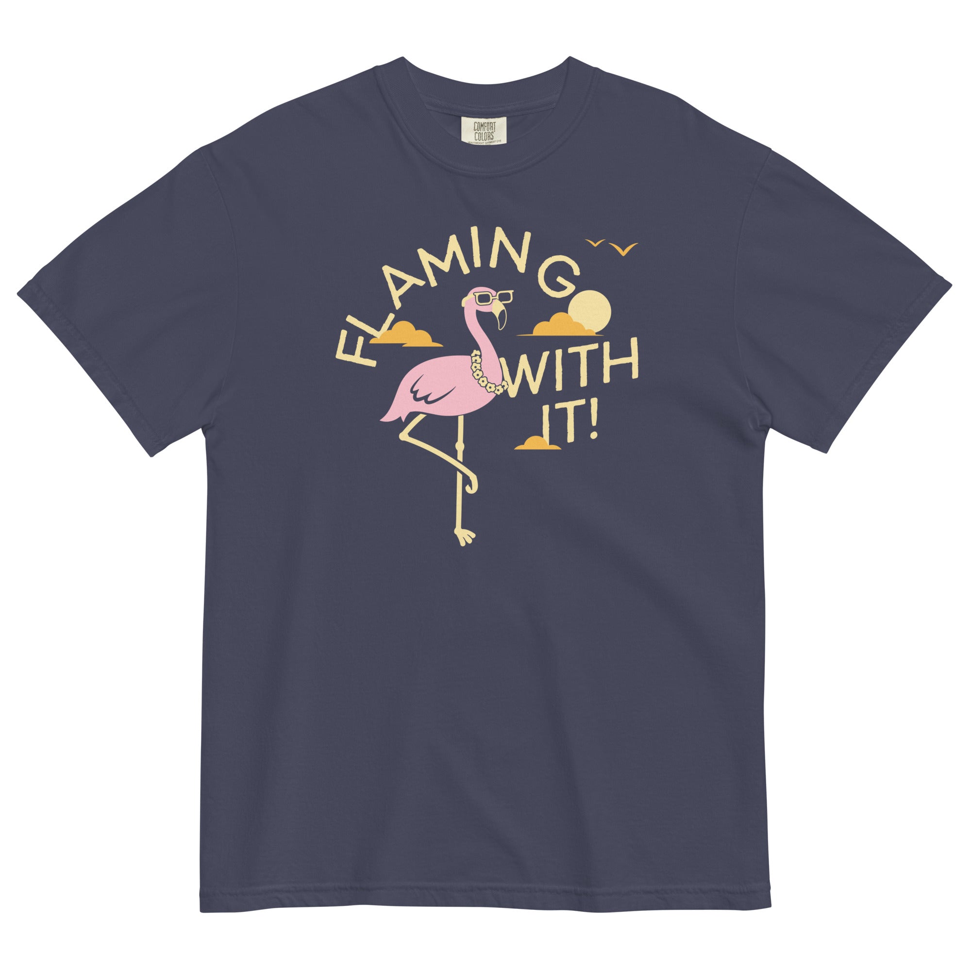 Flamingo With It Men's Relaxed Fit - Adult & Kids T-Shirts, Sweatshirts & Hoodies apparel design preview 1
