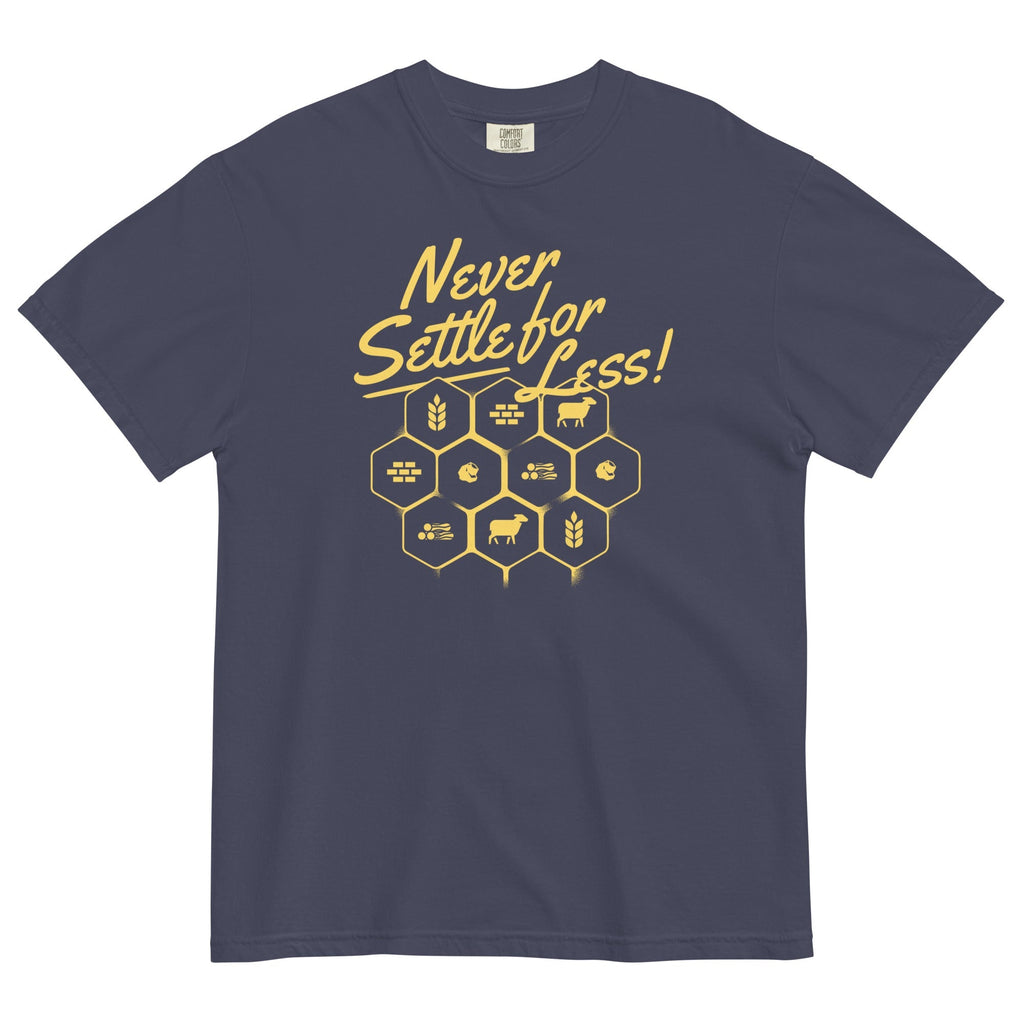 Never Settle For Less Men's Relaxed Fit - Adult & Kids T-Shirts, Sweatshirts & Hoodies apparel design preview 1