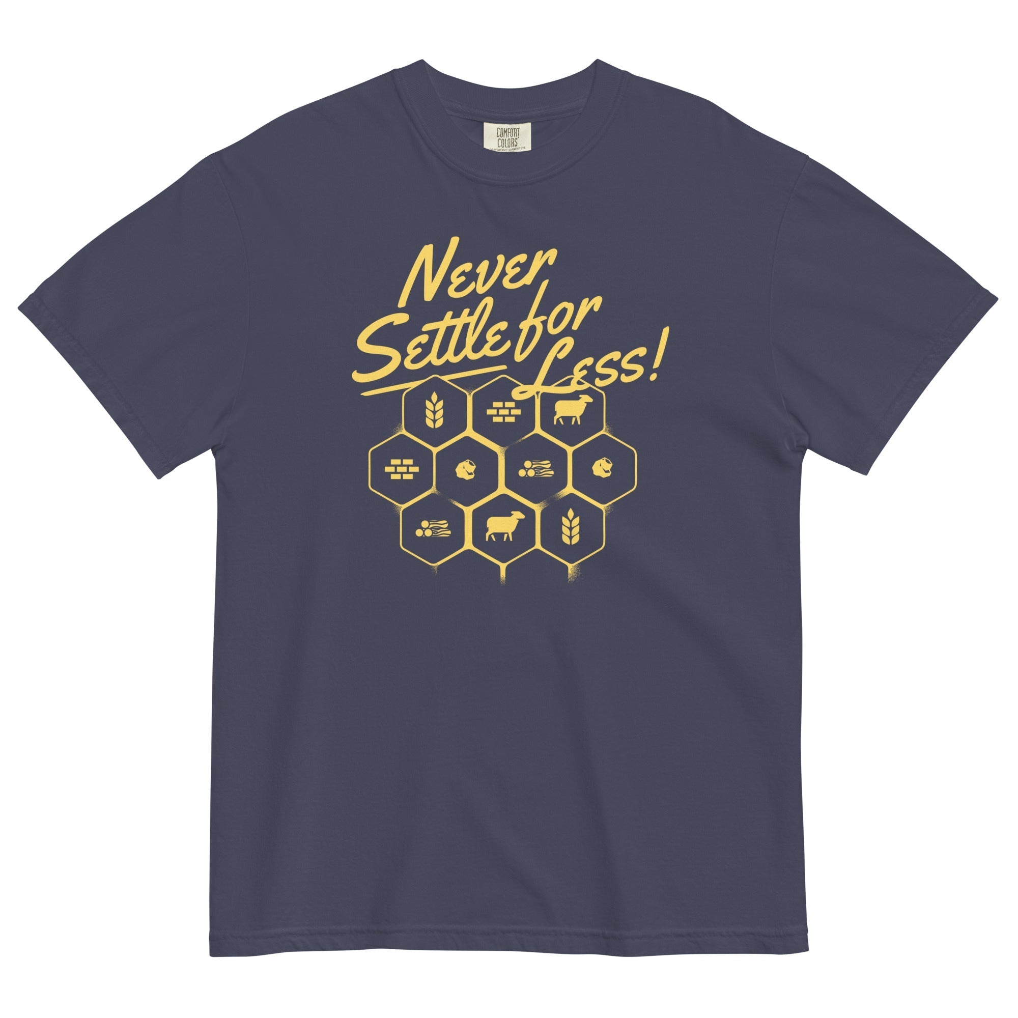 Never Settle For Less Men's Relaxed Fit - Adult & Kids T-Shirts, Sweatshirts & Hoodies apparel design preview 1