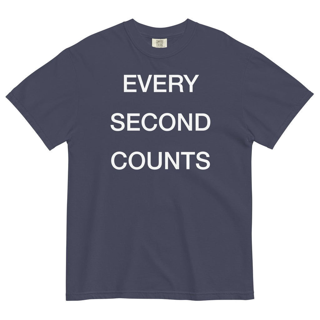 Every Second Counts Men's Relaxed Fit - Adult & Kids T-Shirts, Sweatshirts & Hoodies apparel design preview 1