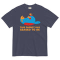 This Parrot Has Ceased To Be Men's Relaxed Fit - Adult & Kids T-Shirts, Sweatshirts & Hoodies apparel design preview 1