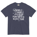 Point Me To The Nearest Bar Men's Relaxed Fit - Adult & Kids T-Shirts, Sweatshirts & Hoodies apparel design preview 1