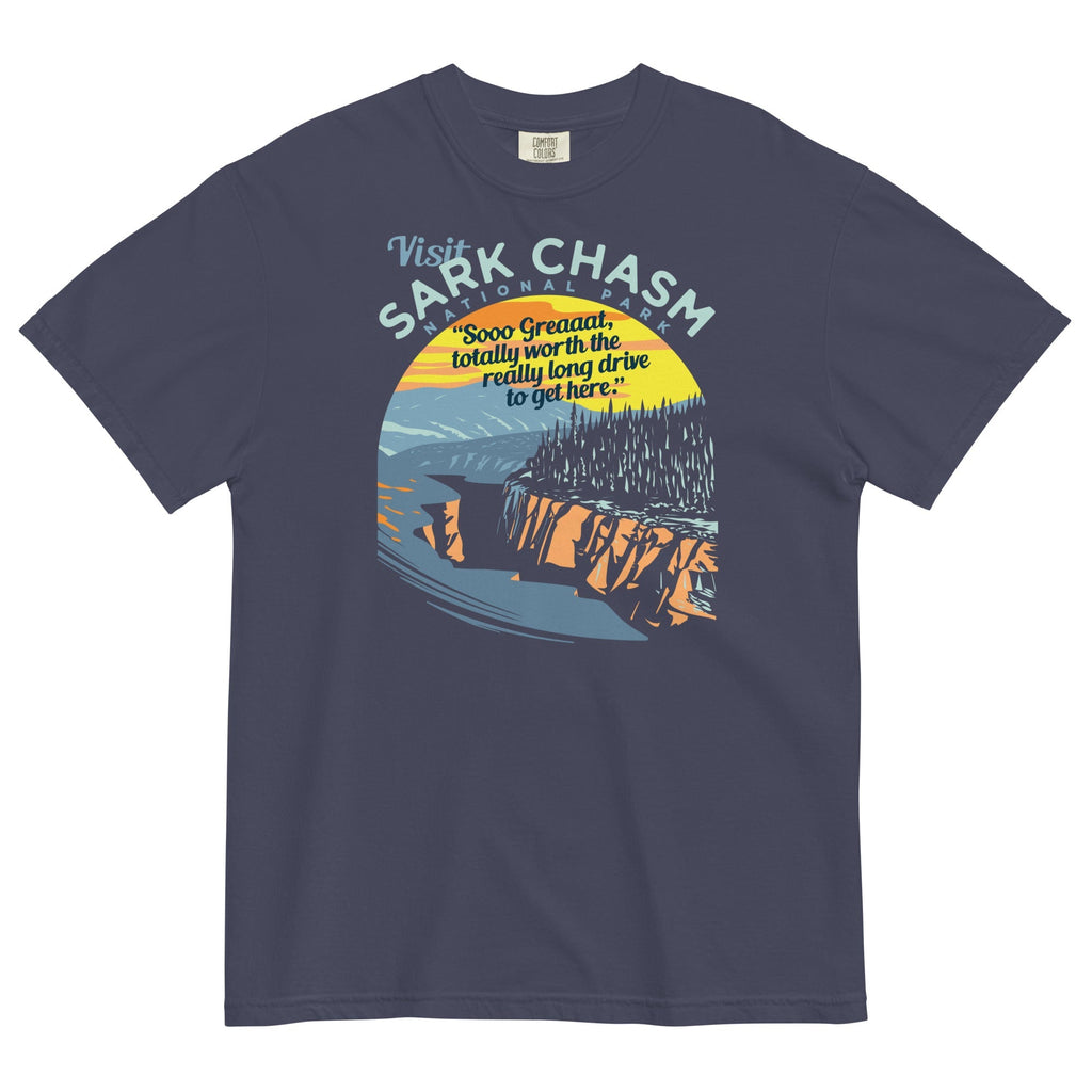 Visit Sark Chasm Men's Relaxed Fit - Adult & Kids T-Shirts, Sweatshirts & Hoodies apparel design preview 1