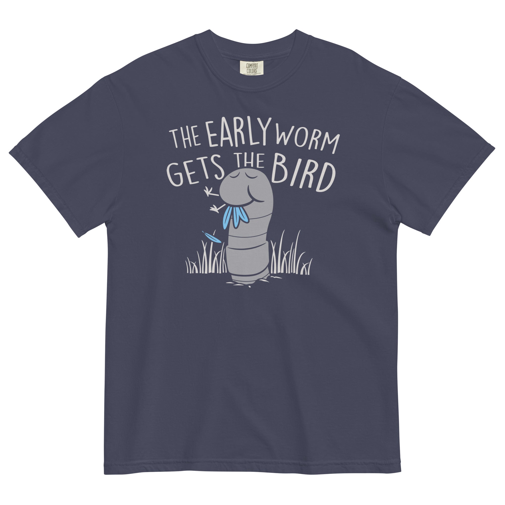 The Early Worm Gets Bird Men's Relaxed Fit - Adult & Kids T-Shirts, Sweatshirts & Hoodies apparel design preview 1