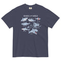 Sharks Of The World Men's Relaxed Fit - Adult & Kids T-Shirts, Sweatshirts & Hoodies apparel design preview 1
