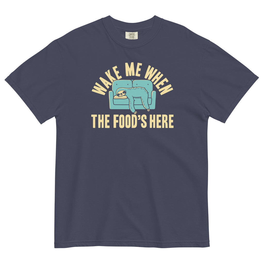 Wake Me When The Food's Here Men's Relaxed Fit - Adult & Kids T-Shirts, Sweatshirts & Hoodies apparel design preview 1