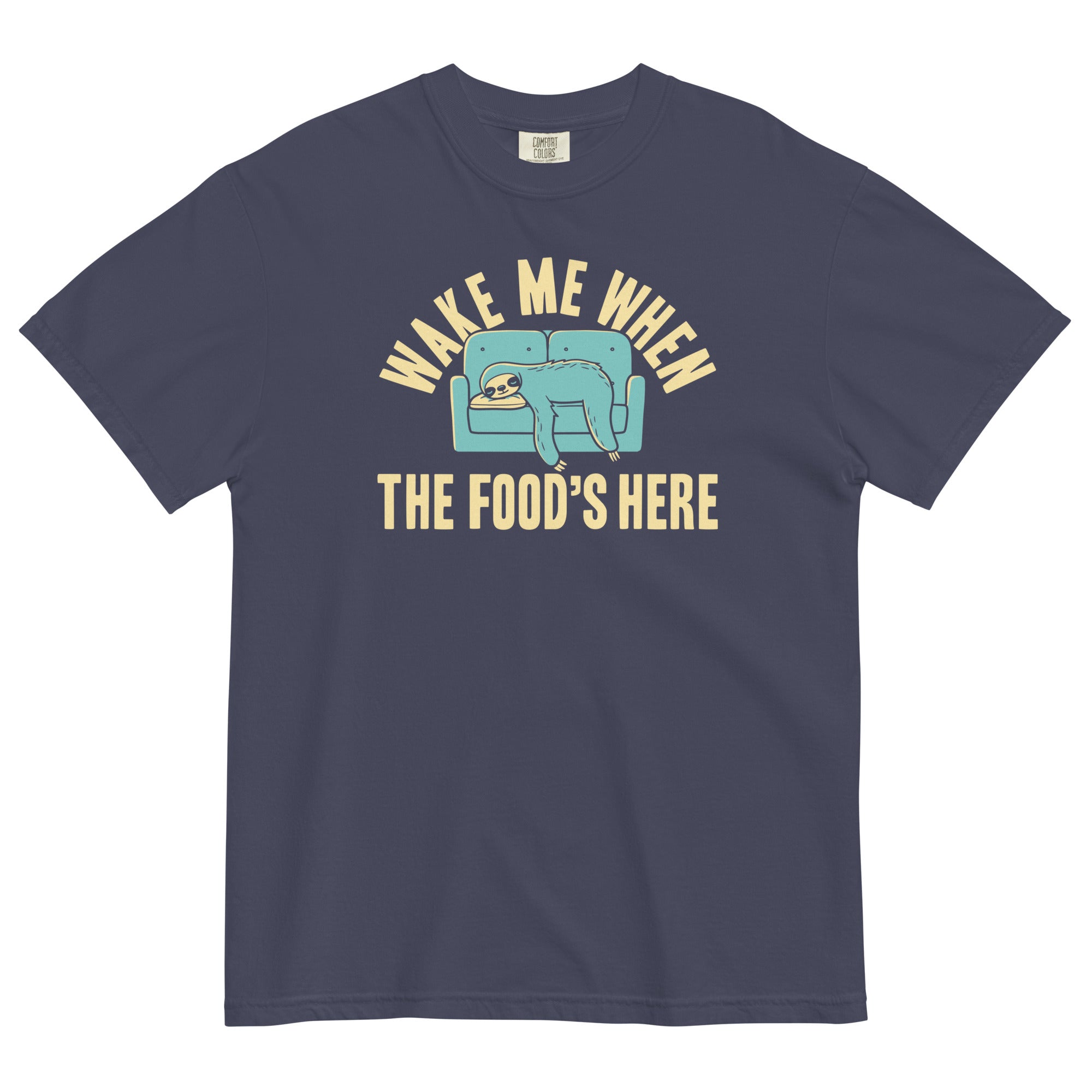 Wake Me When The Food's Here Men's Relaxed Fit - Adult & Kids T-Shirts, Sweatshirts & Hoodies apparel design preview 1