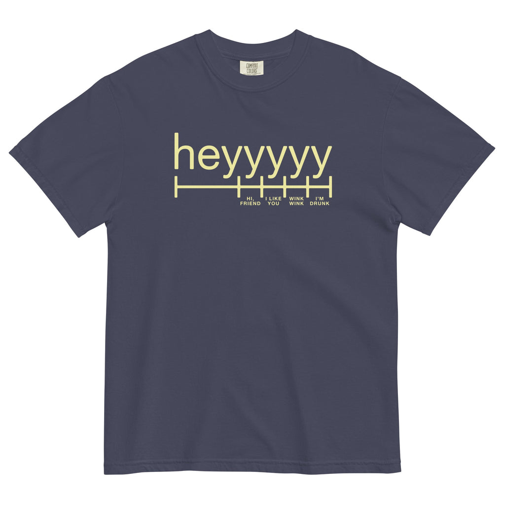 Heyyyyy Men's Relaxed Fit - Adult & Kids T-Shirts, Sweatshirts & Hoodies apparel design preview 1