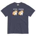 Corgi Sitting And Standing Men's Relaxed Fit - Adult & Kids T-Shirts, Sweatshirts & Hoodies apparel design preview 1