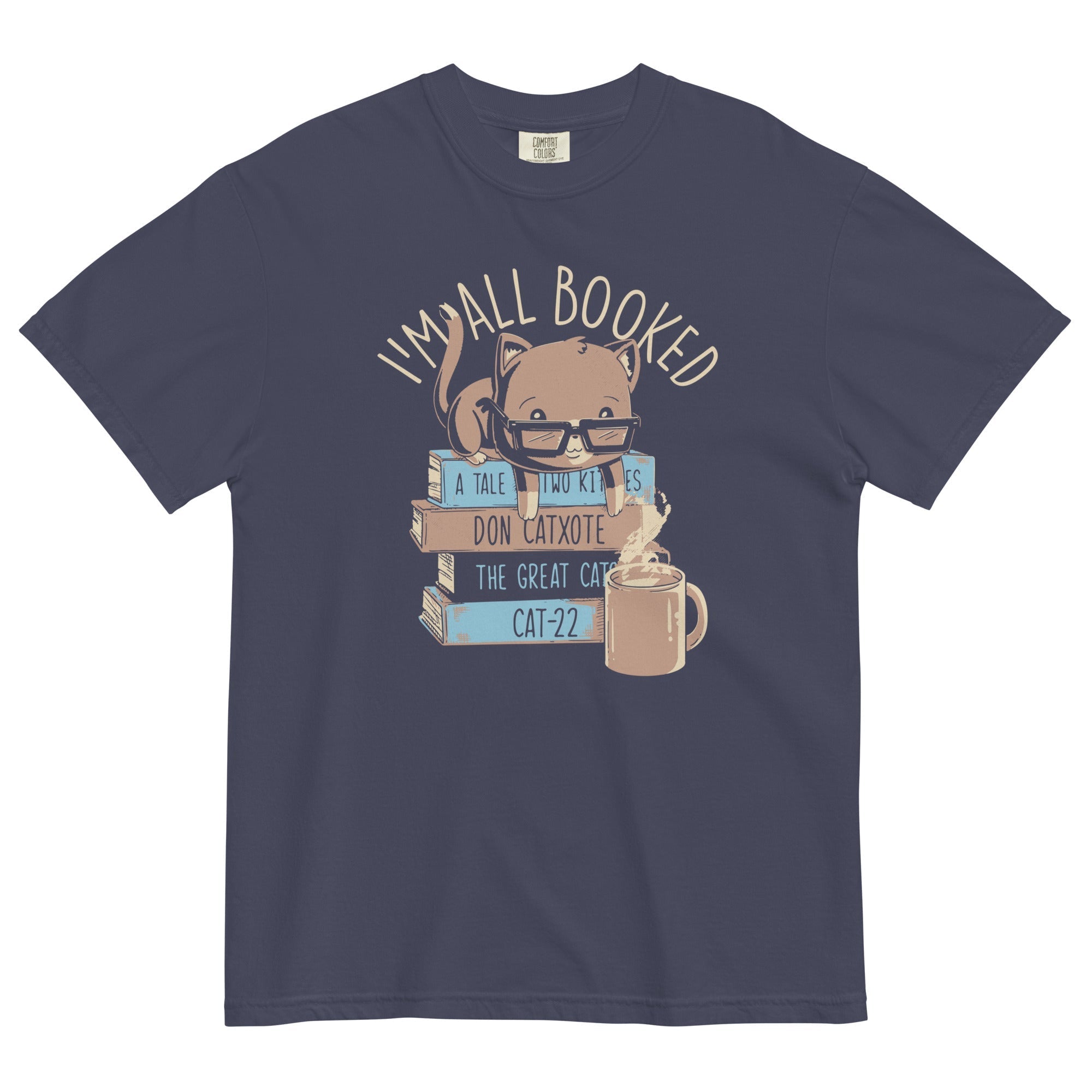 I'm All Booked Men's Relaxed Fit - Adult & Kids T-Shirts, Sweatshirts & Hoodies apparel design preview 1