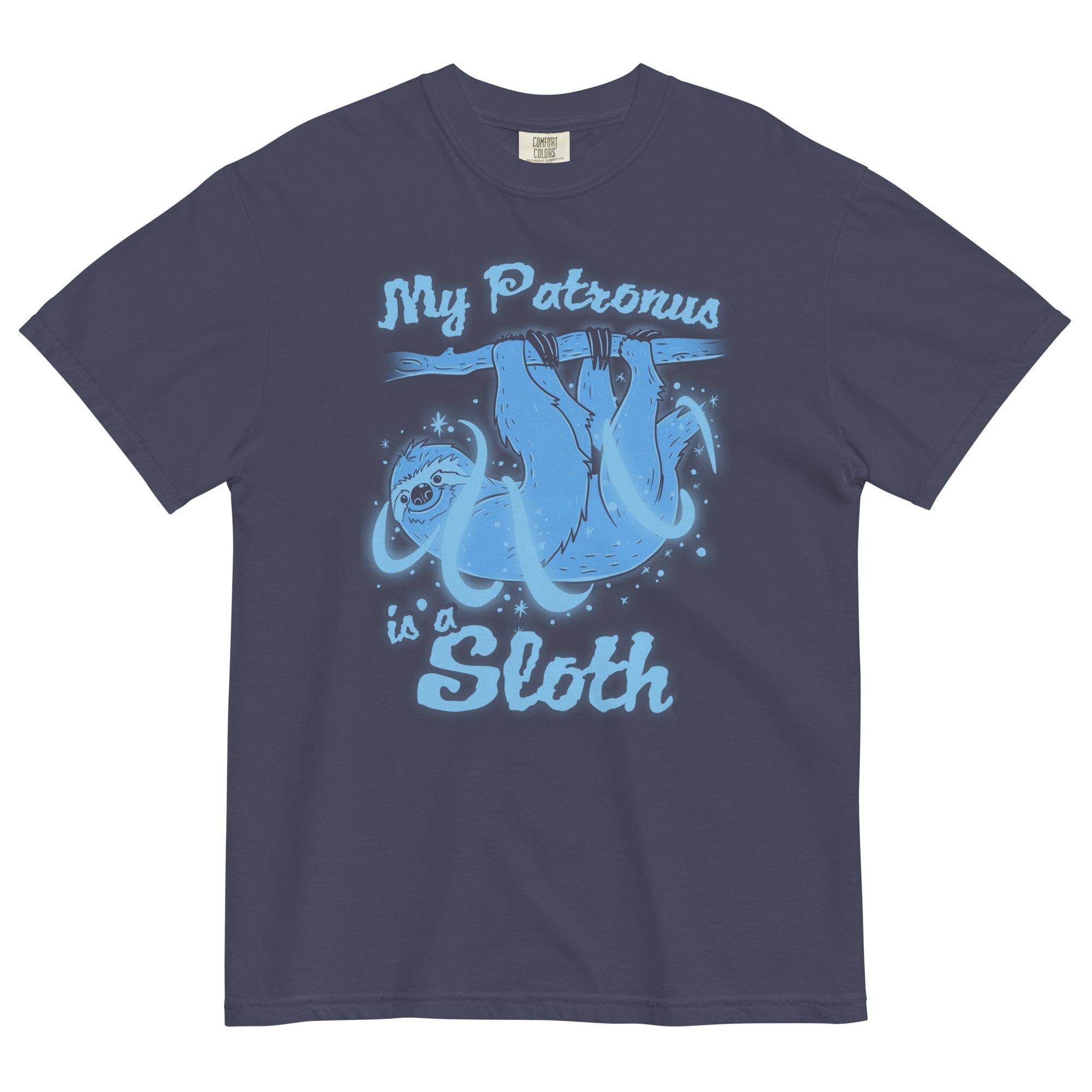 My Patronus Is A Sloth Men's Relaxed Fit - Adult & Kids T-Shirts, Sweatshirts & Hoodies apparel design preview 1