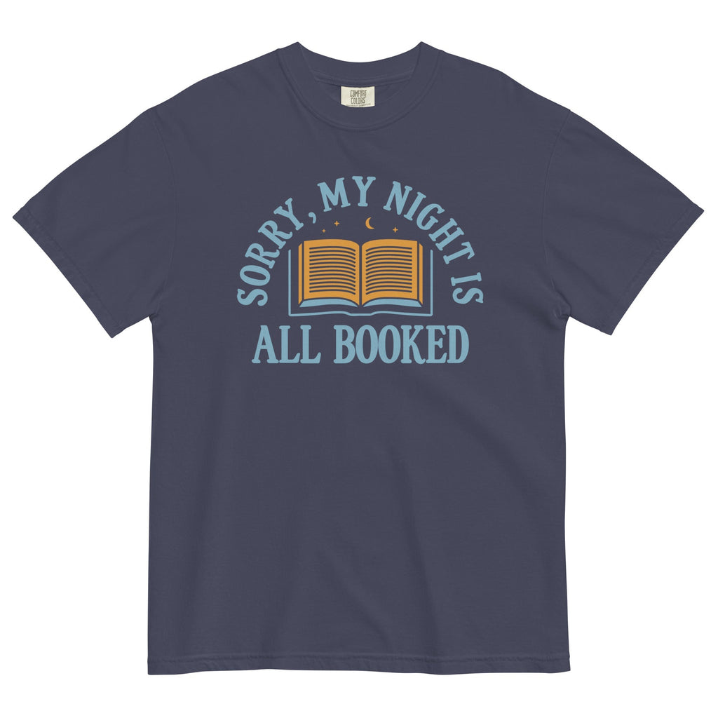 Sorry, My Night Is All Booked Men's Relaxed Fit - Adult & Kids T-Shirts, Sweatshirts & Hoodies apparel design preview 1