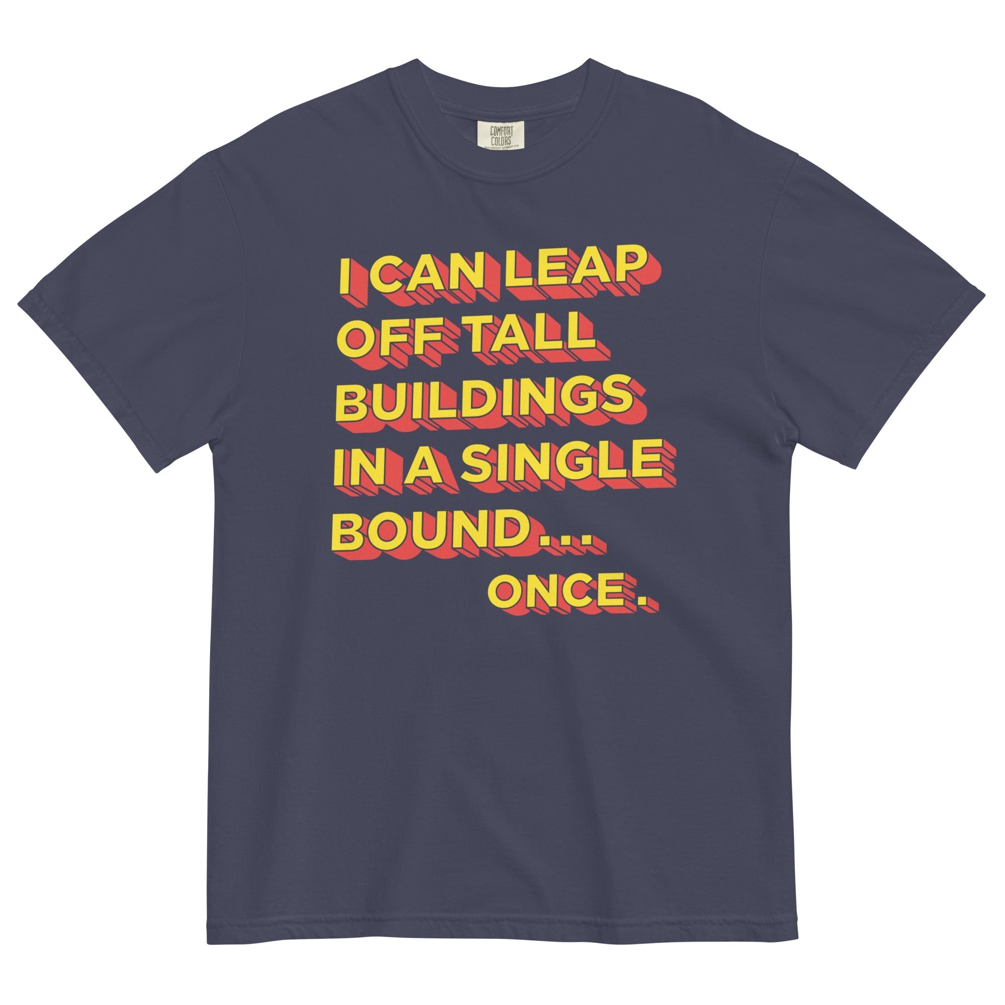 Tall Buildings In A Single Bound Men's Relaxed Fit - Adult & Kids T-Shirts, Sweatshirts & Hoodies apparel design preview 1