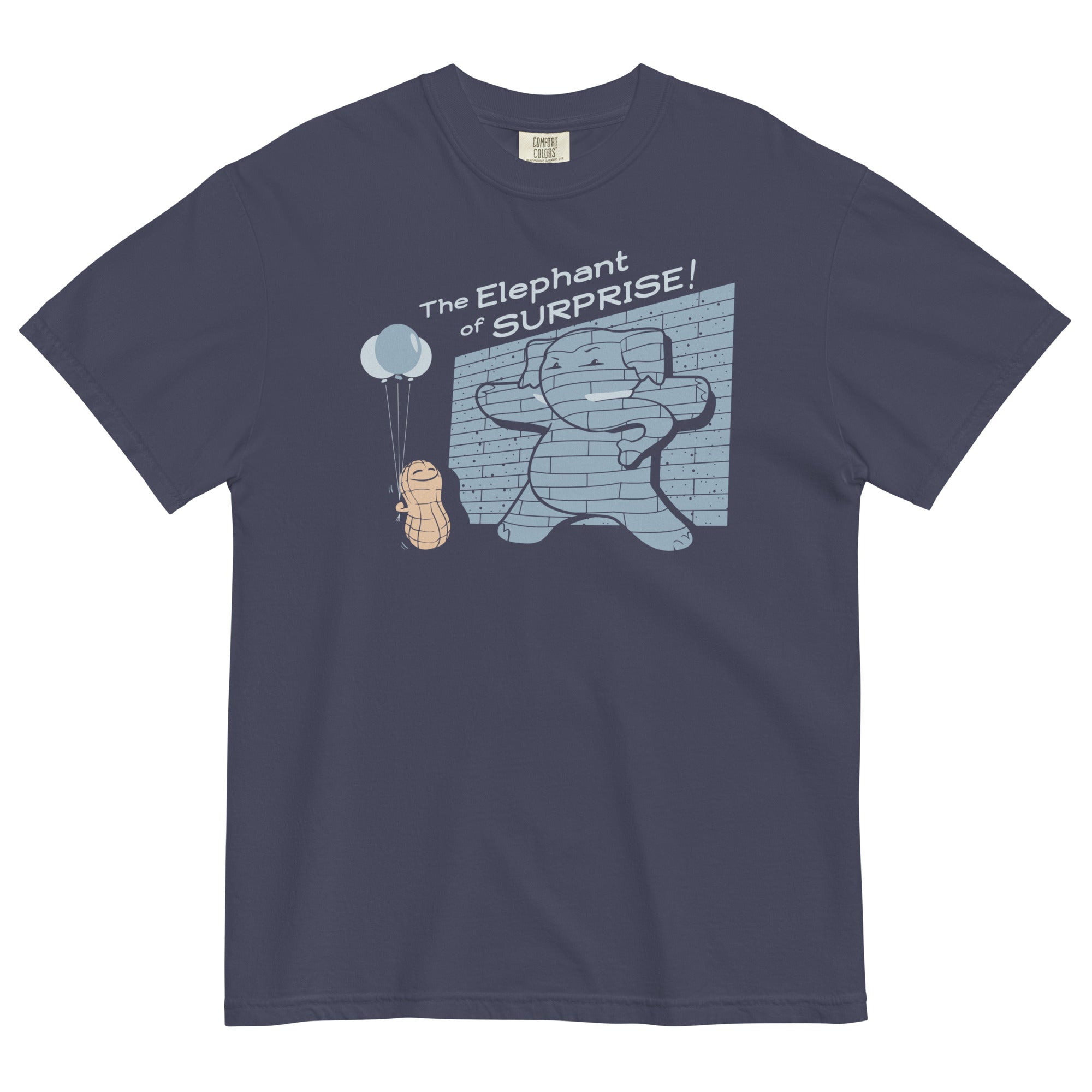 The Elephant of Surprise! Men's Relaxed Fit - Adult & Kids T-Shirts, Sweatshirts & Hoodies apparel design preview 1