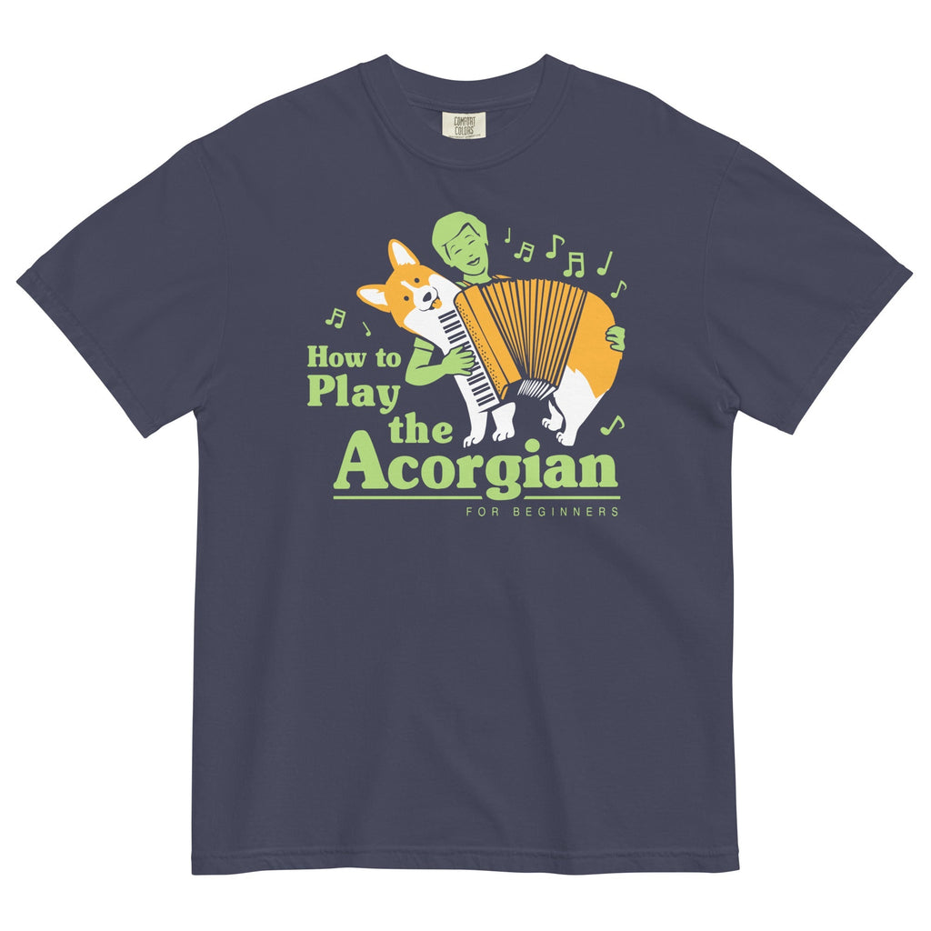 How To Play The Acorgian Men's Relaxed Fit - Adult & Kids T-Shirts, Sweatshirts & Hoodies apparel design preview 1