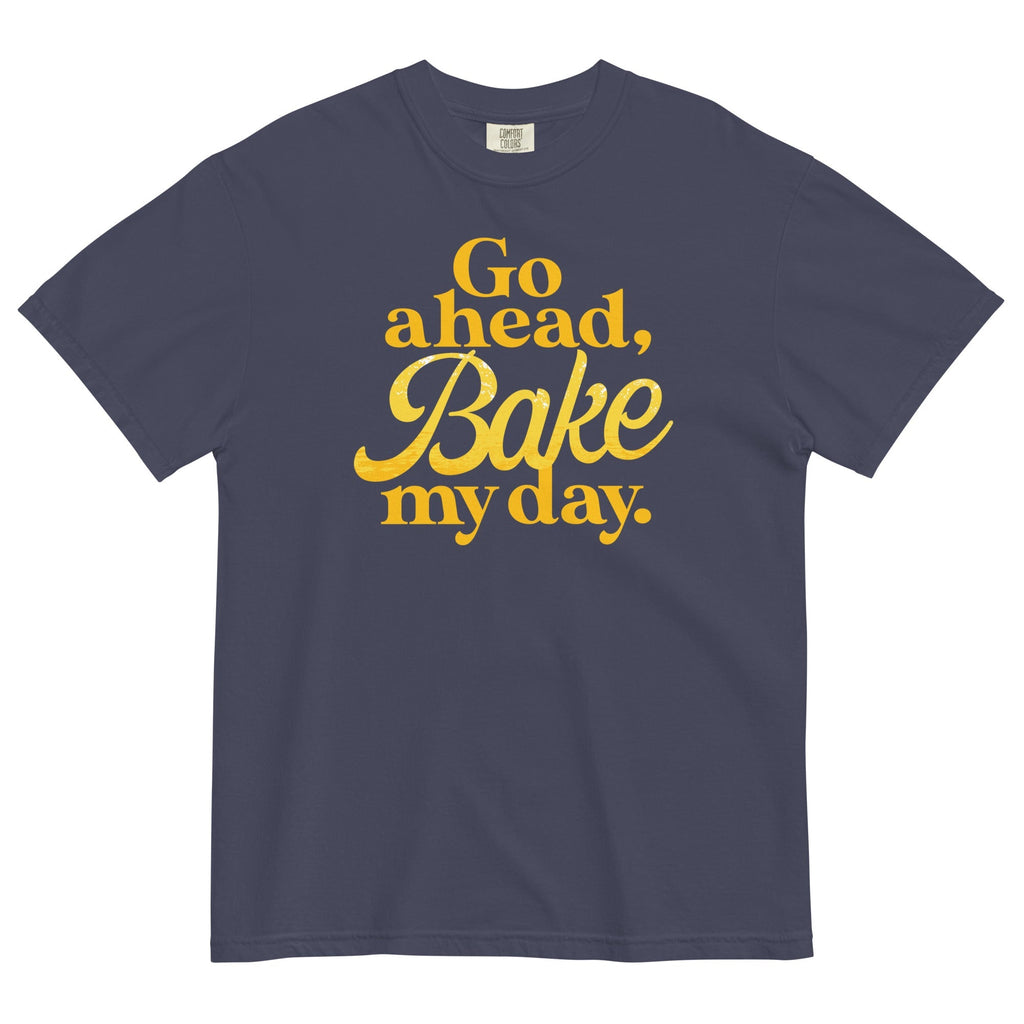Go Ahead, Bake My Day Men's Relaxed Fit - Adult & Kids T-Shirts, Sweatshirts & Hoodies apparel design preview 1