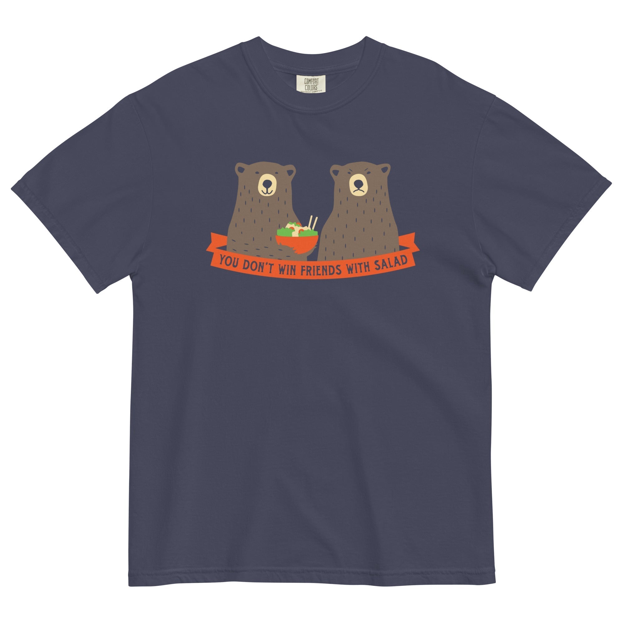 You Don't Win Friends With Salad Men's Relaxed Fit - Adult & Kids T-Shirts, Sweatshirts & Hoodies apparel design preview 1