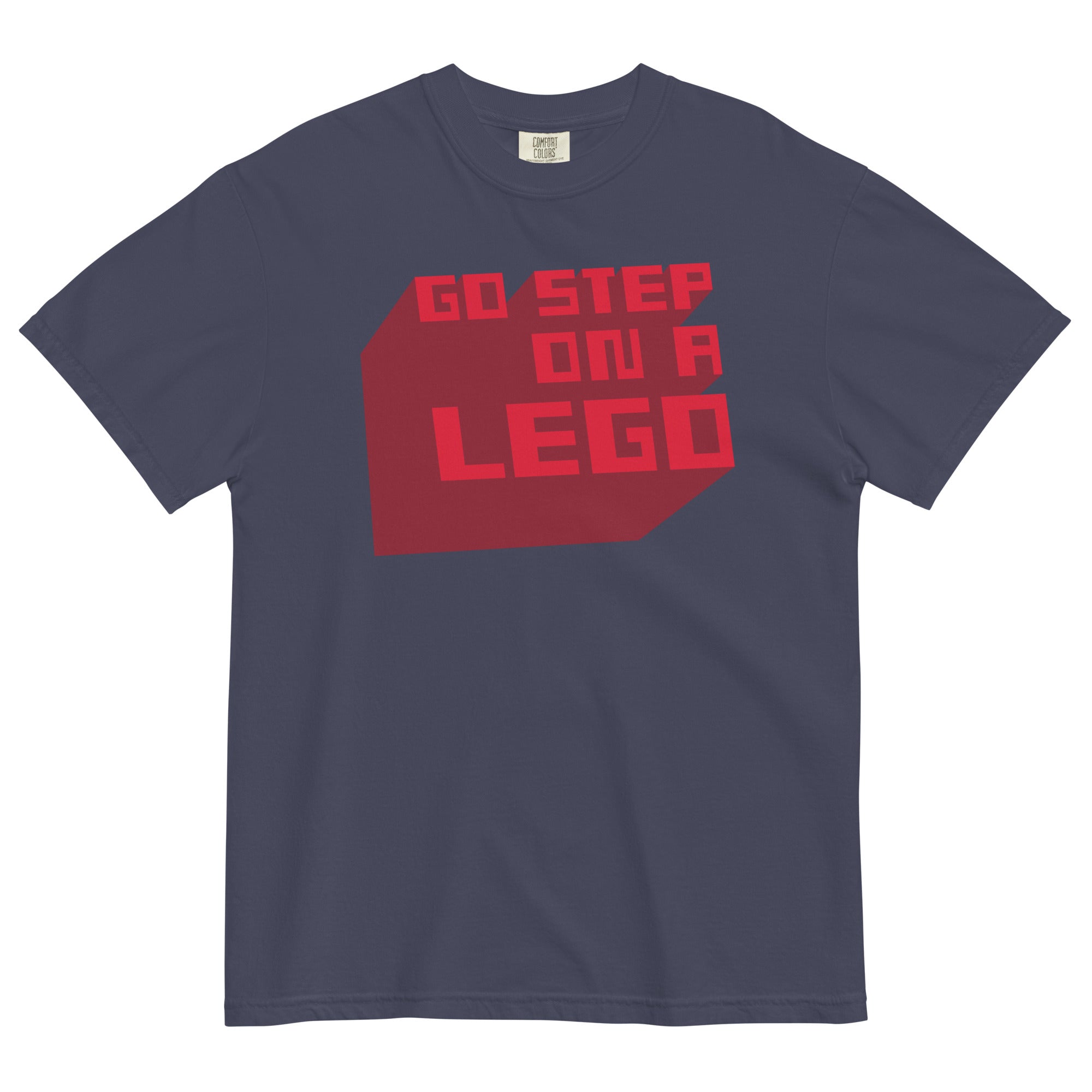Go Step On A Lego Men's Relaxed Fit - Adult & Kids T-Shirts, Sweatshirts & Hoodies apparel design preview 1