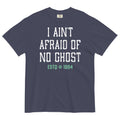 I Ain't Afraid Of No Ghost Men's Relaxed Fit - Adult & Kids T-Shirts, Sweatshirts & Hoodies apparel design preview 1