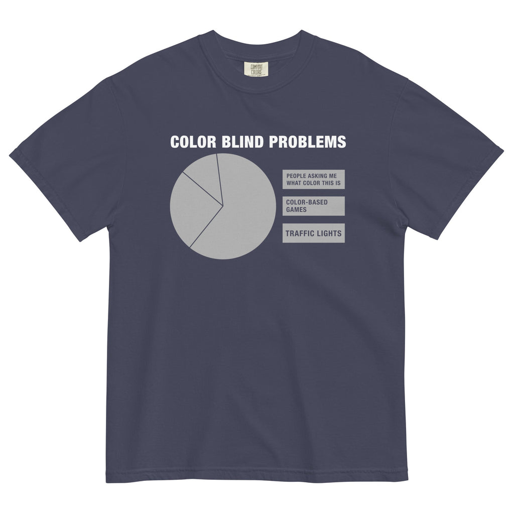 Color Blind Problems Men's Relaxed Fit - Adult & Kids T-Shirts, Sweatshirts & Hoodies apparel design preview 1