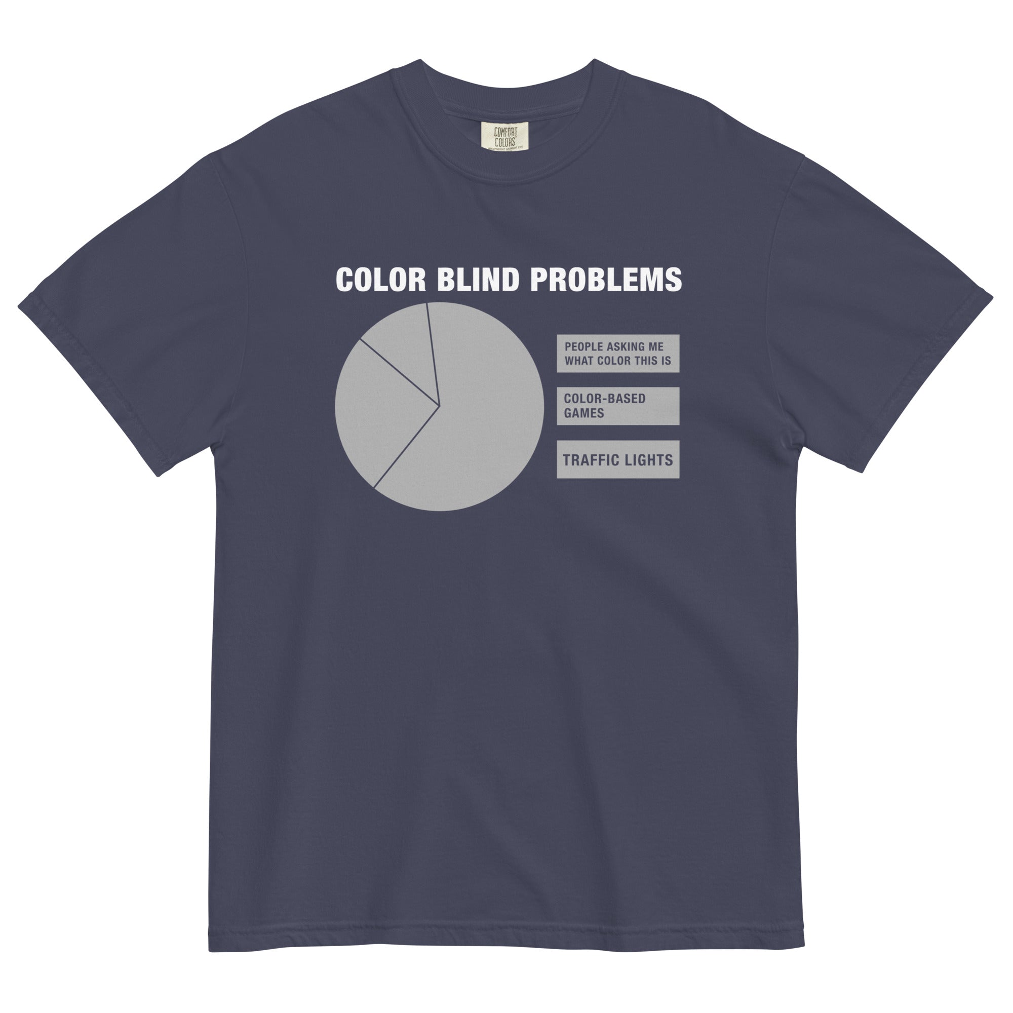Color Blind Problems Men's Relaxed Fit - Adult & Kids T-Shirts, Sweatshirts & Hoodies apparel design preview 1