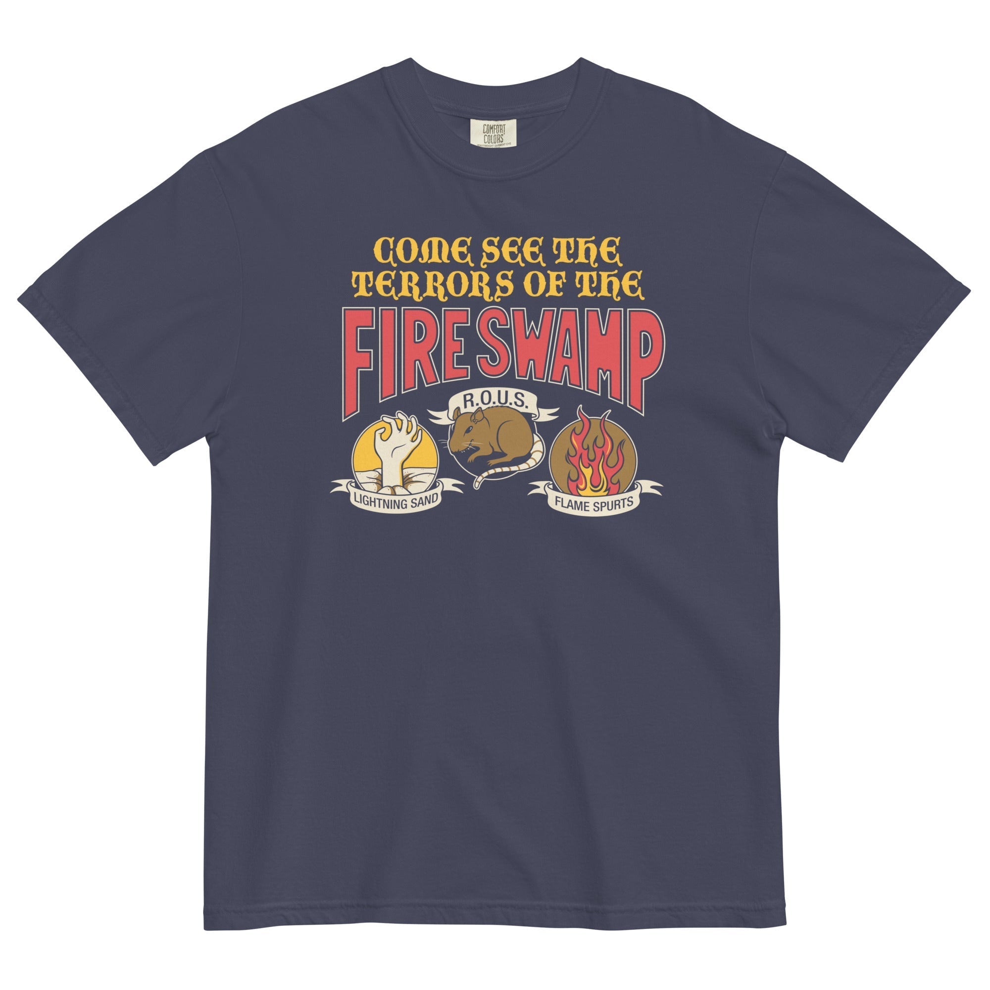 The Fire Swamp Men's Relaxed Fit - Adult & Kids T-Shirts, Sweatshirts & Hoodies apparel design preview 1