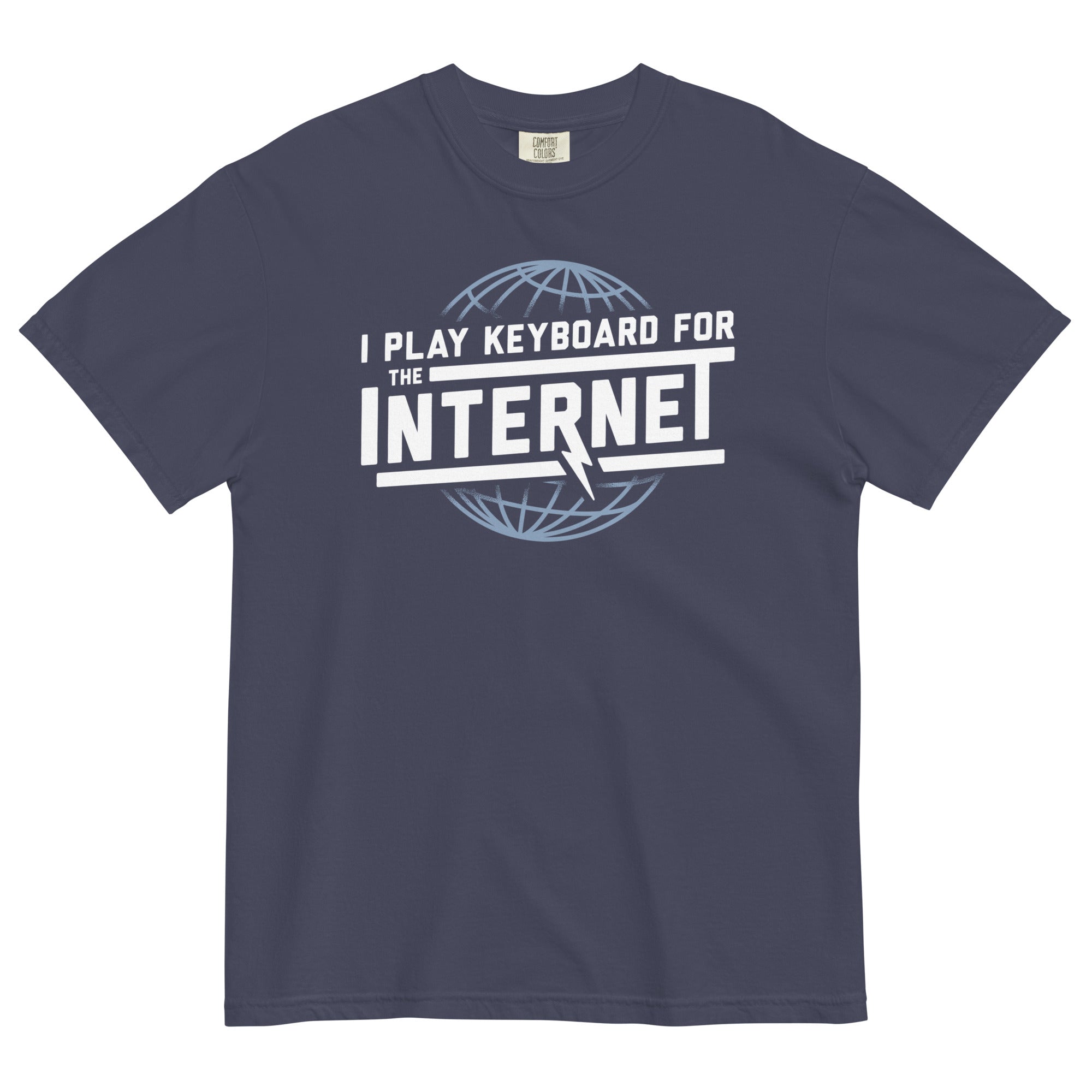 I Play Keyboard For The Internet Men's Relaxed Fit - Adult & Kids T-Shirts, Sweatshirts & Hoodies apparel design preview 1