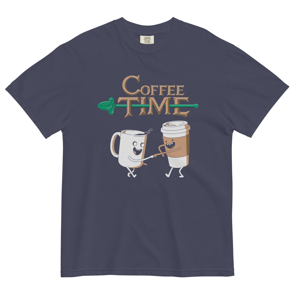 Coffee Time Men's Relaxed Fit - Adult & Kids T-Shirts, Sweatshirts & Hoodies apparel design preview 1