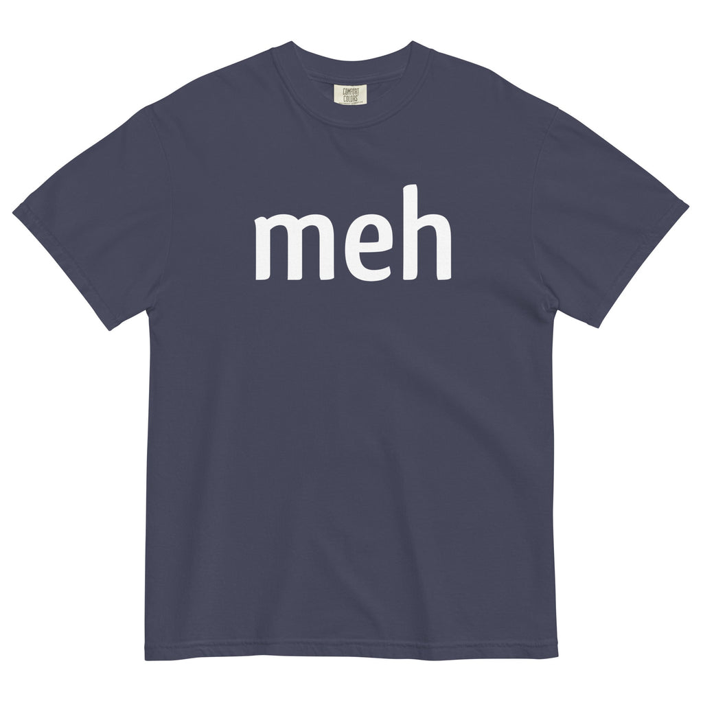 Meh Men's Relaxed Fit - Adult & Kids T-Shirts, Sweatshirts & Hoodies apparel design preview 1