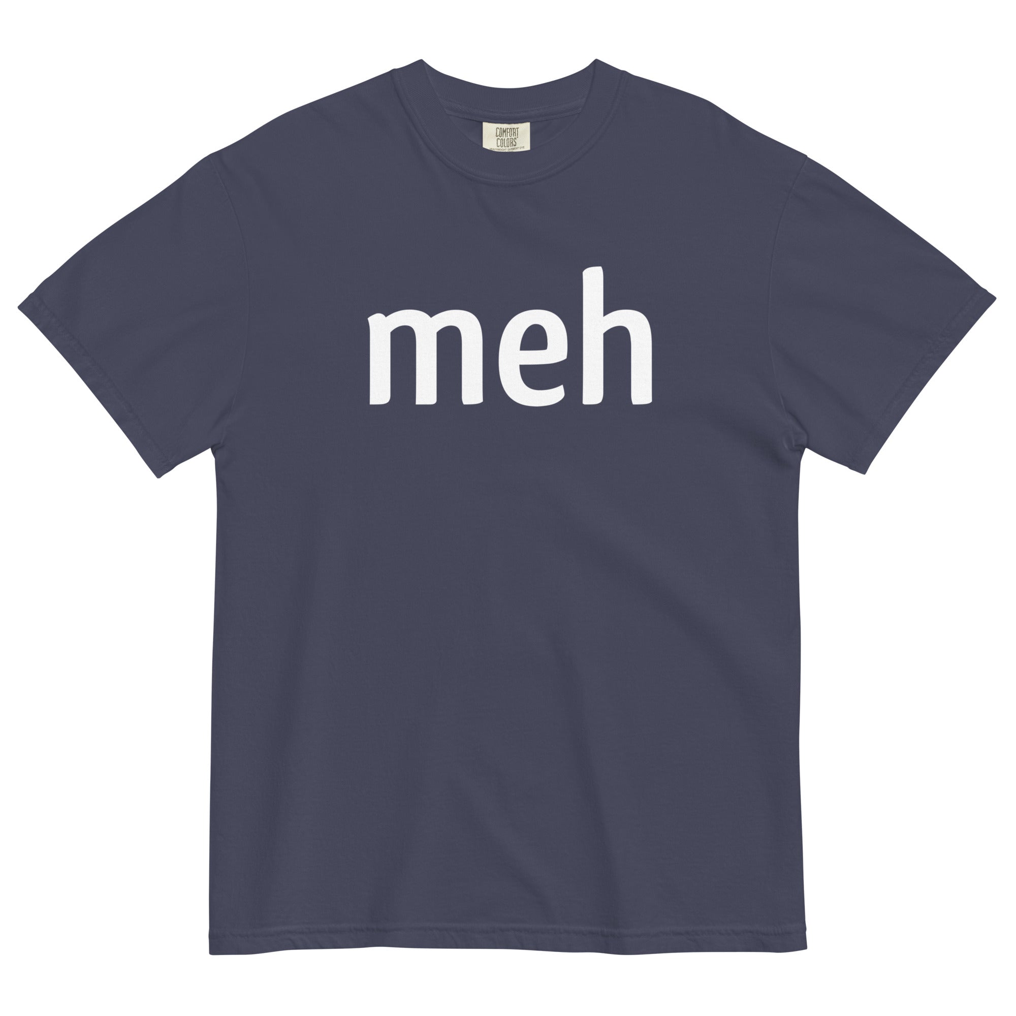 Meh Men's Relaxed Fit - Adult & Kids T-Shirts, Sweatshirts & Hoodies apparel design preview 1