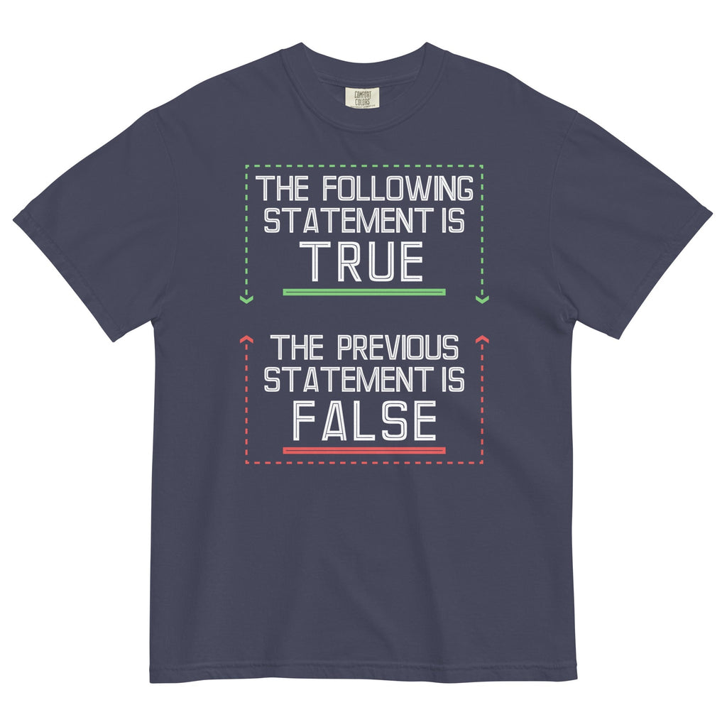 The Following Statement Is True Men's Relaxed Fit - Adult & Kids T-Shirts, Sweatshirts & Hoodies apparel design preview 1