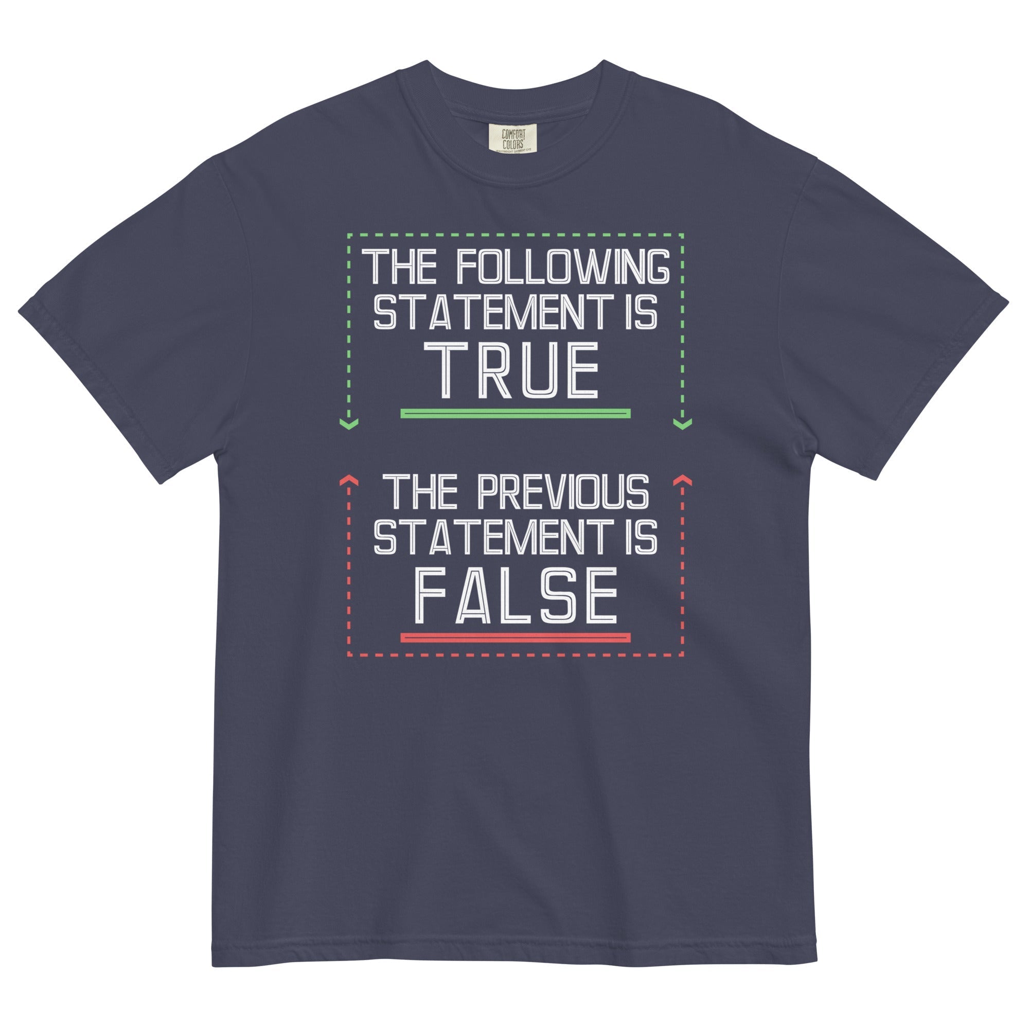 The Following Statement Is True Men's Relaxed Fit - Adult & Kids T-Shirts, Sweatshirts & Hoodies apparel design preview 1
