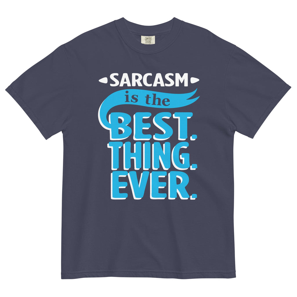 Sarcasm Is The Best Thing Men's Relaxed Fit - Adult & Kids T-Shirts, Sweatshirts & Hoodies apparel design preview 1
