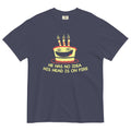 He Has No Idea His Head Is On Fire Men's Relaxed Fit - Adult & Kids T-Shirts, Sweatshirts & Hoodies apparel design preview 1