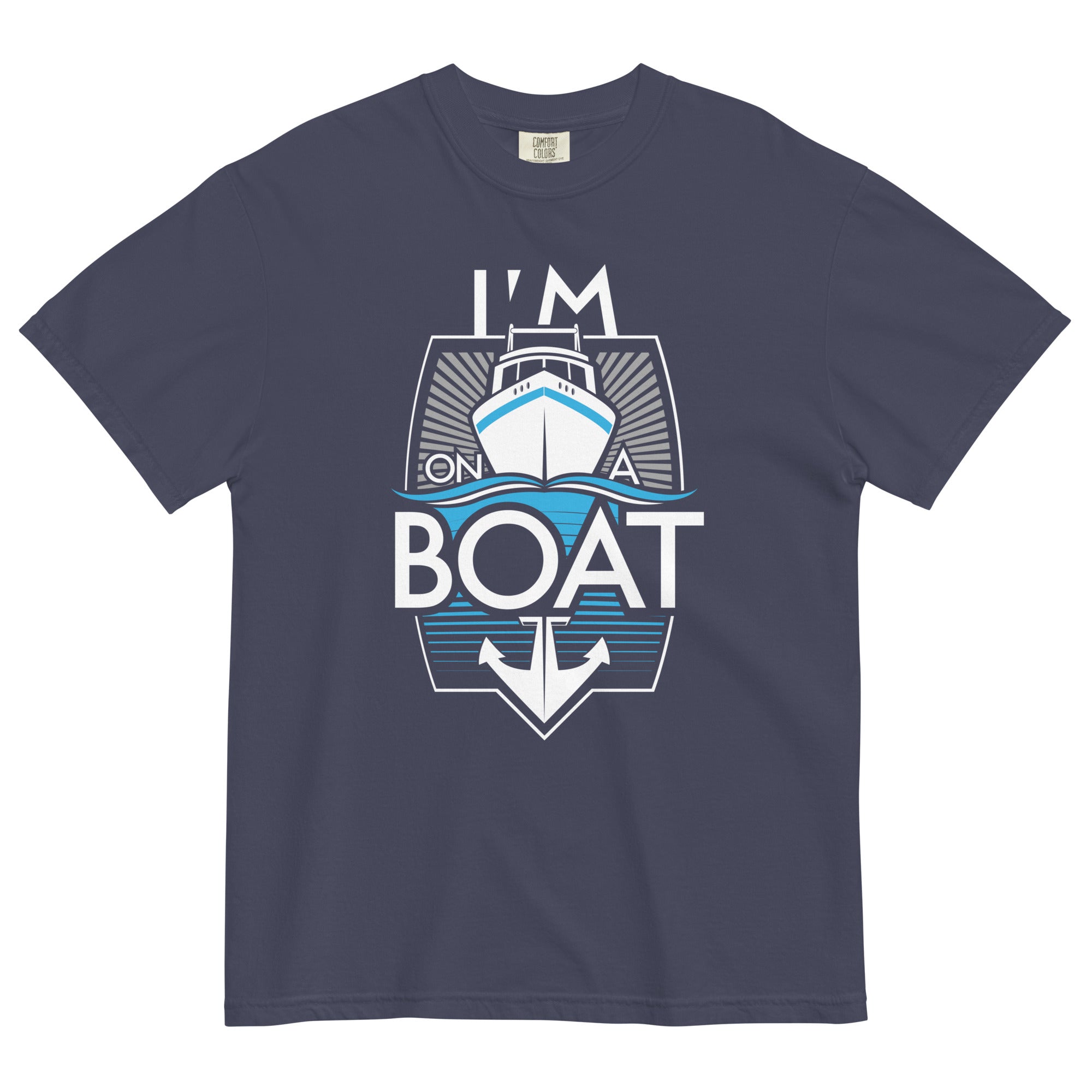 I'm On A Boat Men's Relaxed Fit - Adult & Kids T-Shirts, Sweatshirts & Hoodies apparel design preview 1