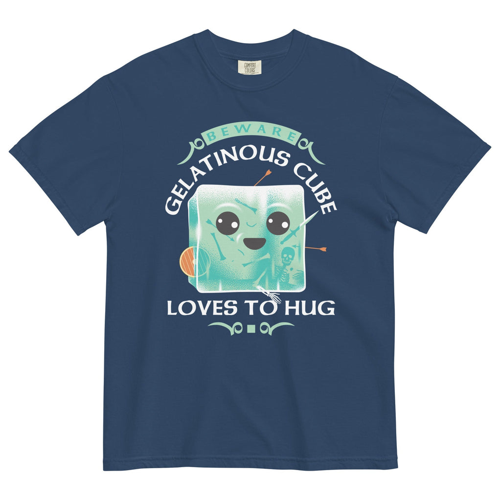 Gelatinous Cube Loves To Hug Men's Relaxed Fit - Adult & Kids T-Shirts, Sweatshirts & Hoodies apparel design preview 1