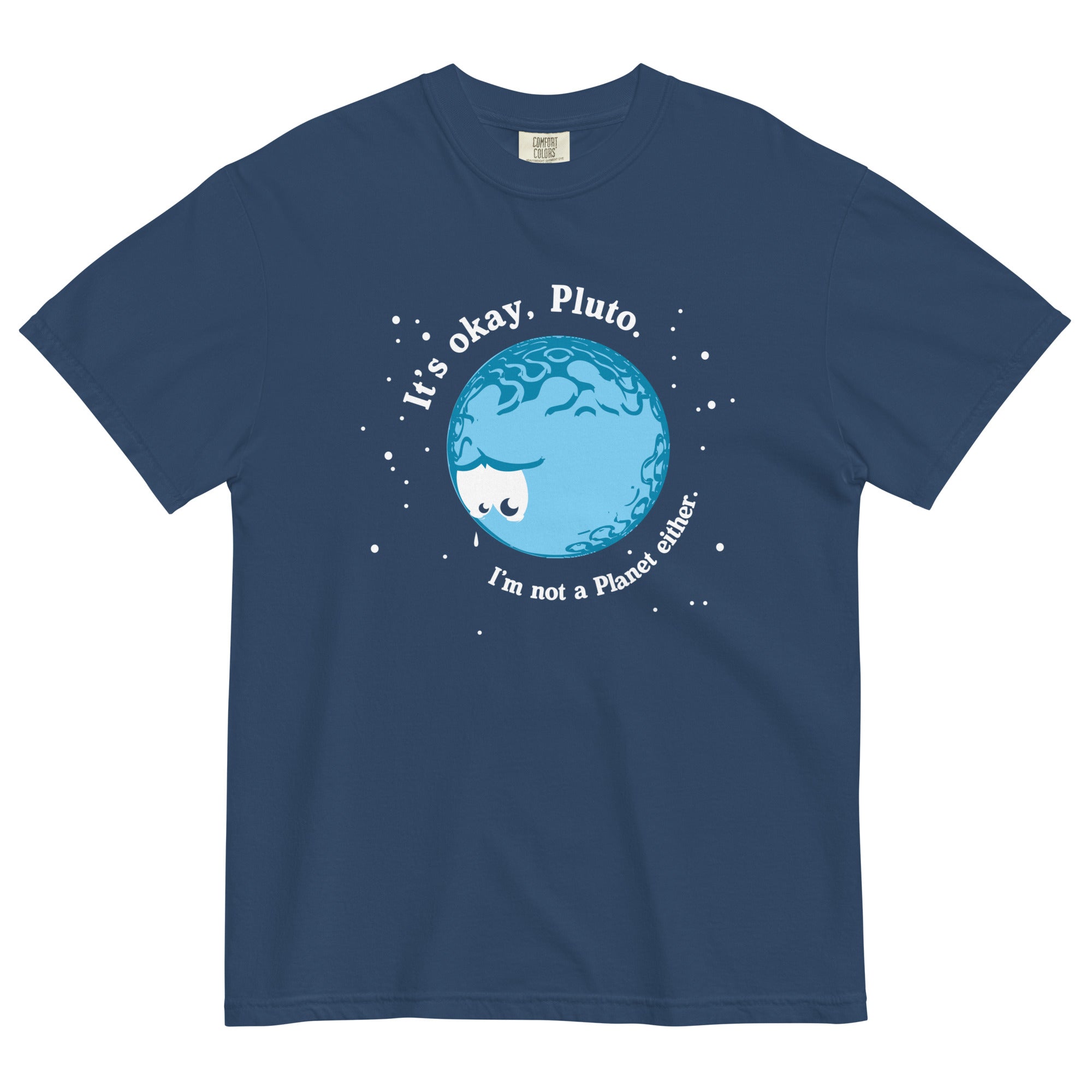 It's Okay Pluto Men's Relaxed Fit - Adult & Kids T-Shirts, Sweatshirts & Hoodies apparel design preview 1