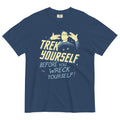 Trek Yourself Before You Wreck Men's Relaxed Fit - Adult & Kids T-Shirts, Sweatshirts & Hoodies apparel design preview 1