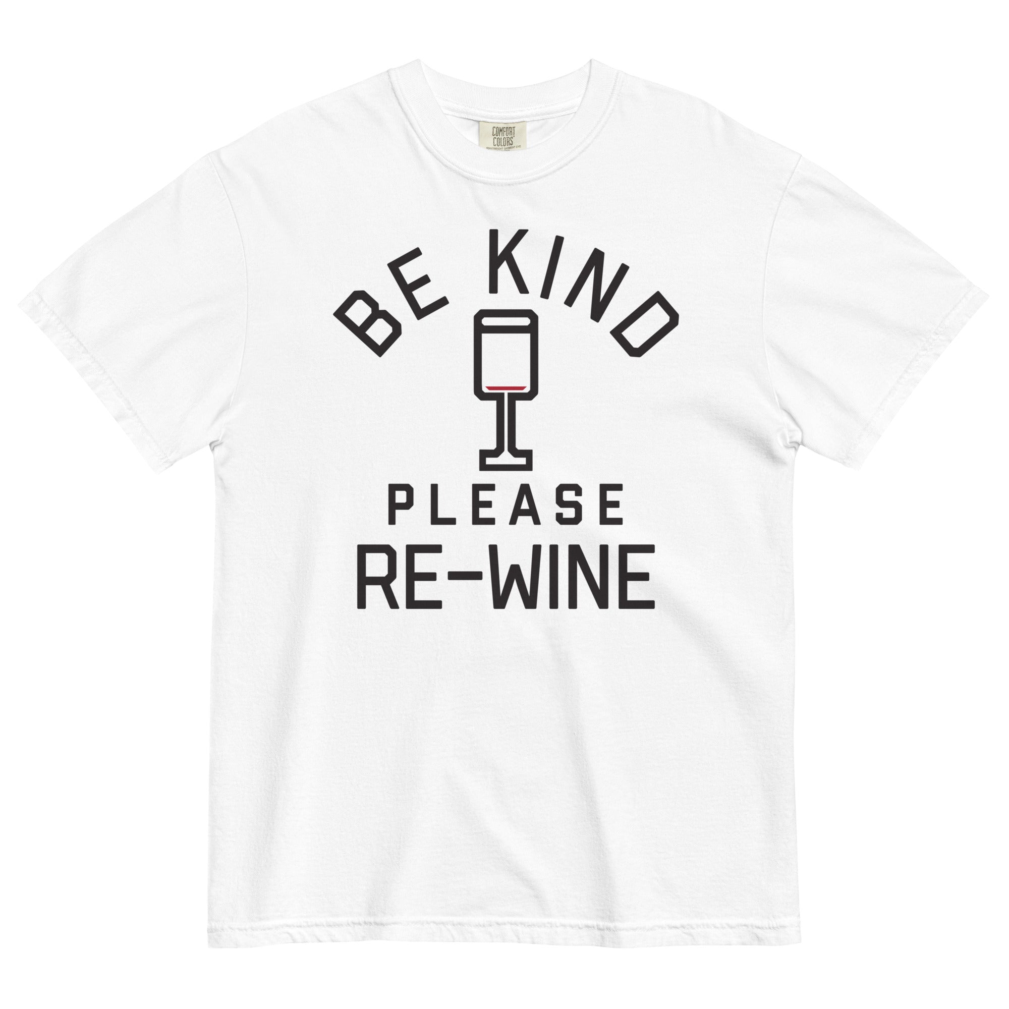 Be Kind, Please Re-Wine Men's Relaxed Fit - Adult & Kids T-Shirts, Sweatshirts & Hoodies apparel design preview 1