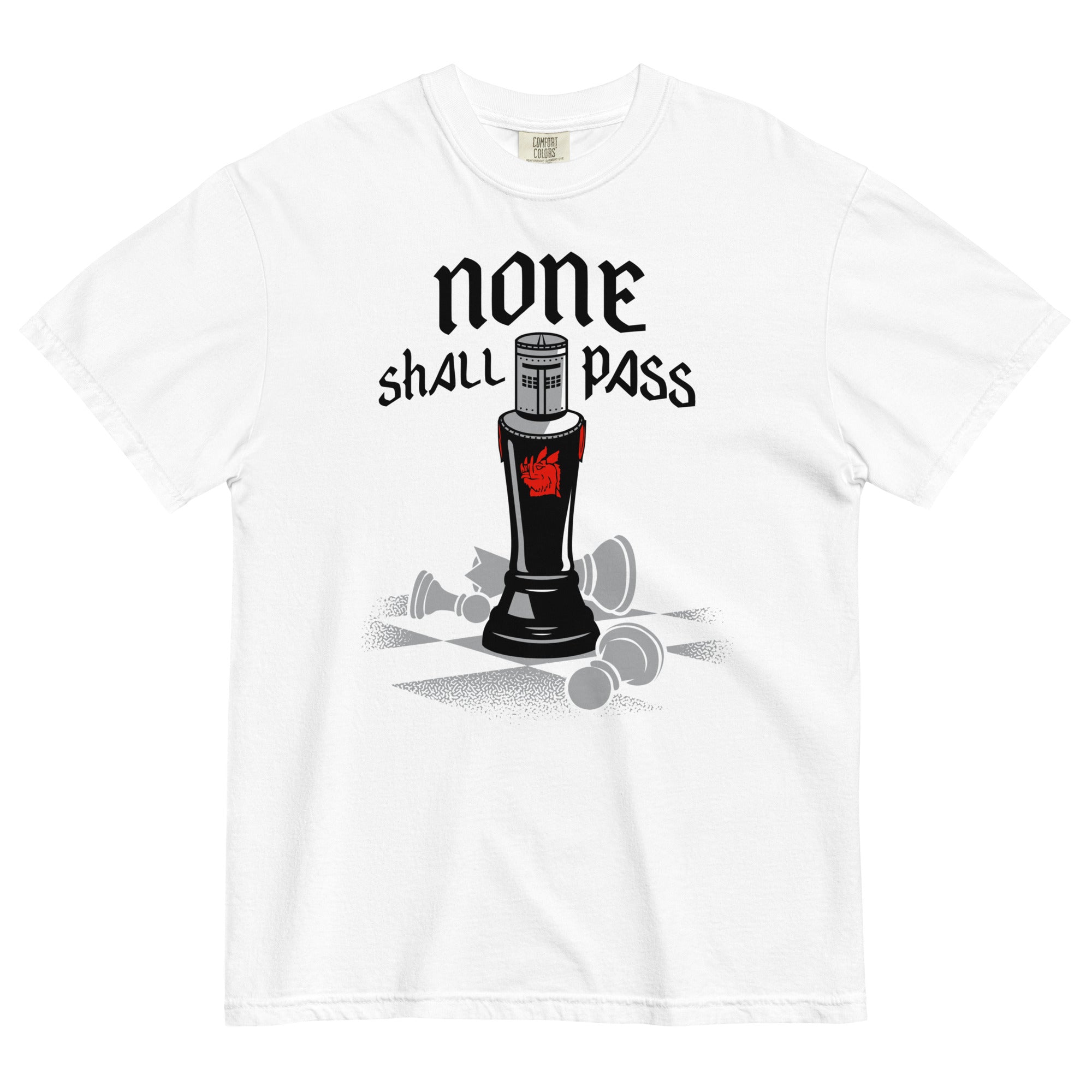 None Shall Pass Black Knight Men's Relaxed Fit - Adult & Kids T-Shirts, Sweatshirts & Hoodies apparel design preview 1