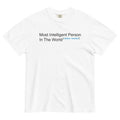 Most Intelligent Person in the World Citation Needed - Adult & Kids T-Shirts, Sweatshirts & Hoodies apparel design preview 1